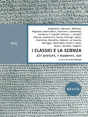 cover image of I classici e la Scienza